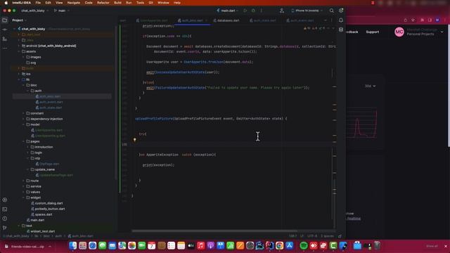5. Flutter Tutorial: Personalize Your Bisky Chat Profile Picture & Name! смотреть онлайн