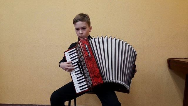 Бесчастнов Артём, 10 лет - русская народная песня "Валенки" в обр. А. Тышкевича смотреть онлайн