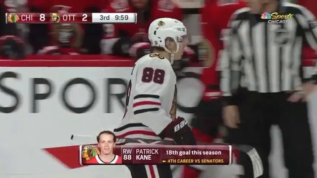 Patrick Kane Goal vs OTT 01-09-18 смотреть онлайн