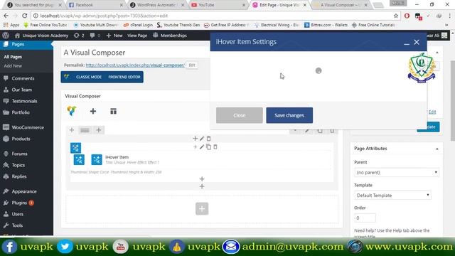 Lecture 7 Visual Composer WordPress Plugin ihover Block & filter смотреть онлайн