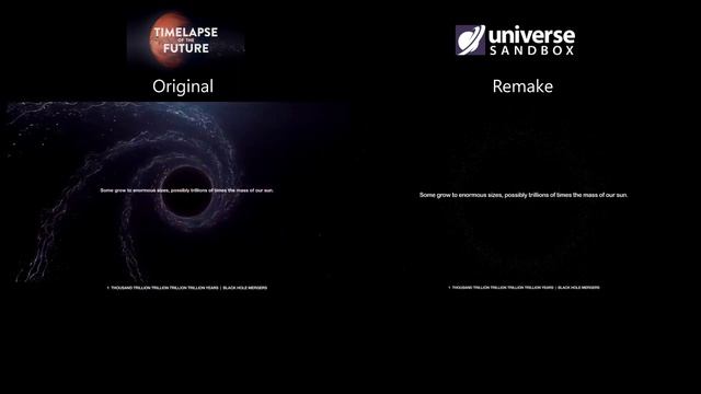 Universe Sandbox remake of "TIMELAPSE OF THE FUTURE" смотреть онлайн