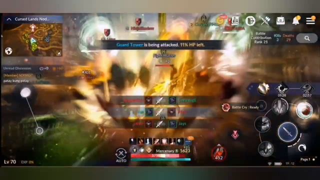 Black Desert Mobile : Tier 2 Node War! Battle with number 1 guild Calpheon Server смотреть онлайн