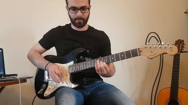 Melodic guitar solo by Philip Samaha - ''Cheonsa'' смотреть онлайн