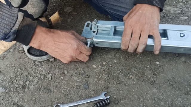 Как сделать короче рейку с цепью от привода для секционных ворот. смотреть онлайн