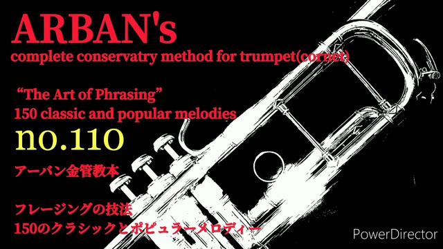 【ARBAN】no.110 “Neapolitan song” in C from “The Art of Phrasing” смотреть онлайн