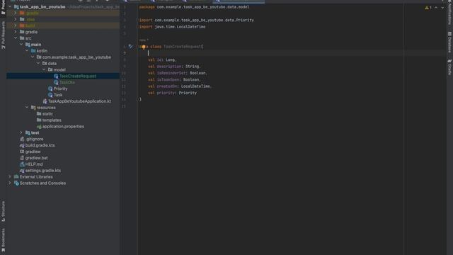 Kotlin Spring Boot Tutorial - Part 4 | Data Classes смотреть онлайн