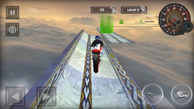 Bike Racing Games - Stunt Moto: Extreme Racing #2 - Gameplay Android free games смотреть онлайн