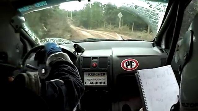 In Car Aguirre PC8 Hyundai Getz Rally Mobil Concepción Yumbel 2010 смотреть онлайн