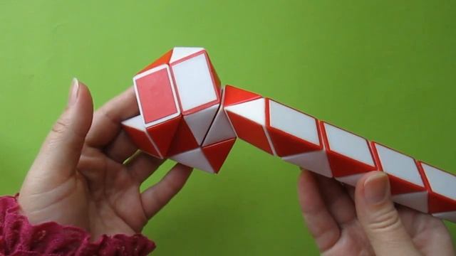 Rubik's snake Seal 24 piece. Snake puzzle shapes Animals. Magic Rubik snake twist pattern. Toy idea смотреть онлайн