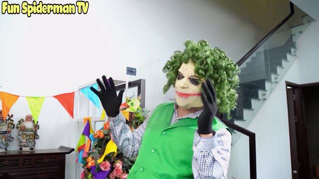 What If ALL COLOR SPIDER-MAN In 1 House? KID SPIDER MAN Defeat JOKER & SPECIAL Birthday(Live Action
