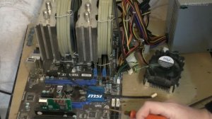 Материнская плата не стартует, пост код 55