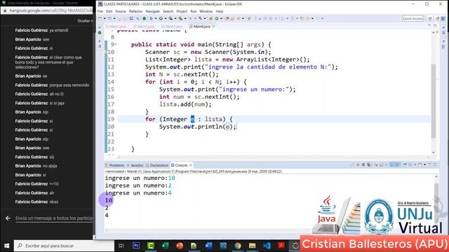 ArrayList como ingresar N numeros calcular factorial y primo en JAVA Clase Online PARTE 1/3 смотреть онлайн