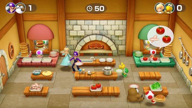 Super Mario Party - Watermelon Walkabout (2 players, 10 turns, Partner Party) смотреть онлайн