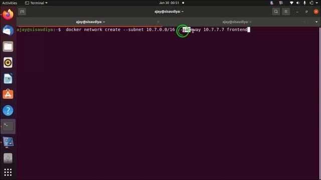 DevOps Docker on Linux Network Subnet & Gateway Part-15