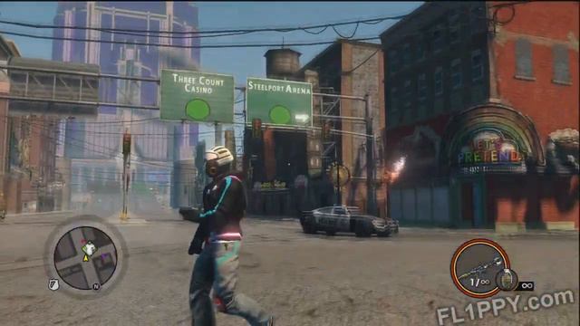 How to turn any weapon invisible in Saints Row 3 смотреть онлайн