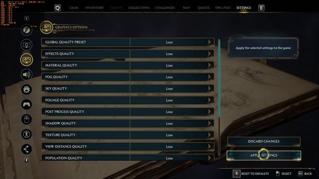 Hogwarts Legacy PC Best Settings for FPS boost and latency reduction смотреть онлайн