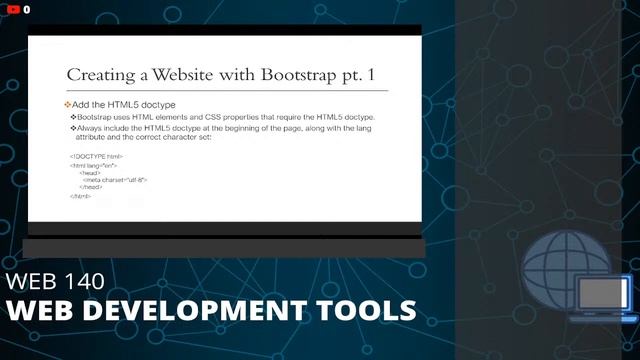 WEB 140 Fa21: Bootstrap Pt. 1 смотреть онлайн