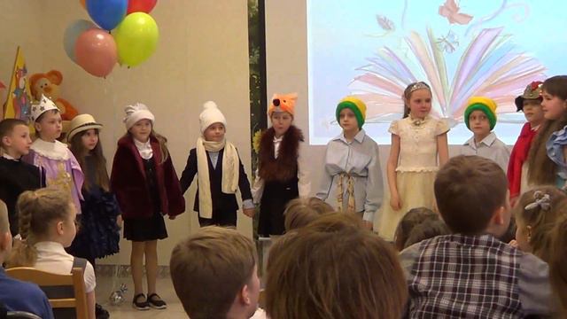 Гатчина. Детская библиотека. Открытие Недели Детской Книги смотреть онлайн