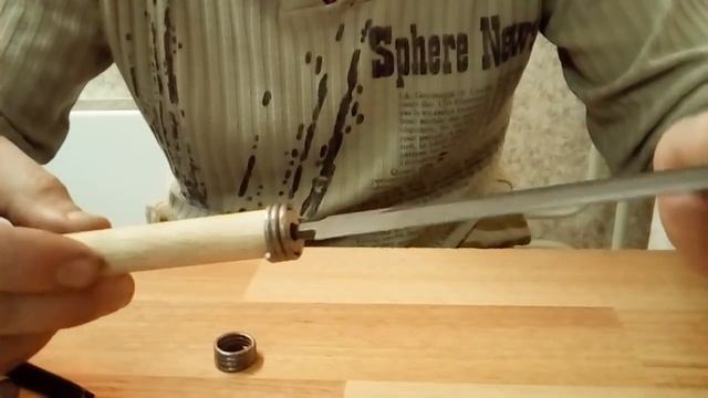 Ручки для напильников , ножей , с помщью пружин смотреть онлайн