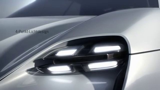 Porsche Mission E Außen смотреть онлайн