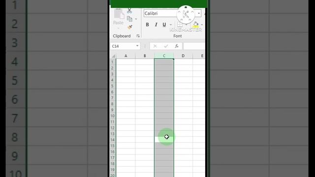 Shortcut Keys (to Select Column & Row)