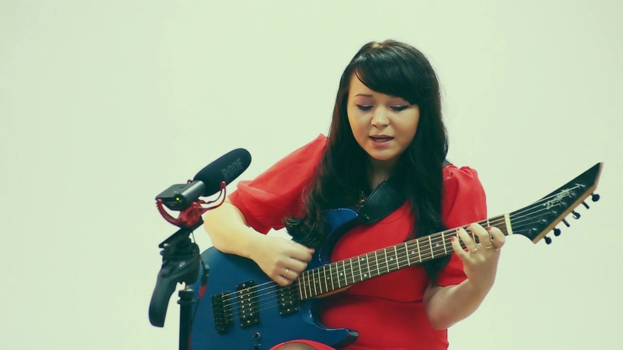 Кавер версия, гитара (Илсоя Бэдретдинова–Жиде адым)