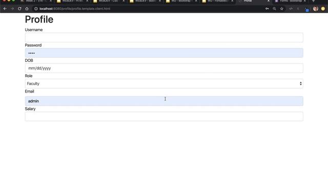 HTML Form Elements Demo, Responsive Design with Bootstrap W2 2 2050 смотреть онлайн