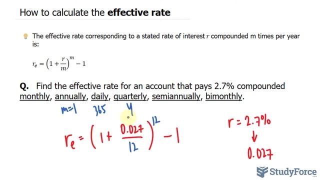 ? How to calculate the effective interest rate смотреть онлайн
