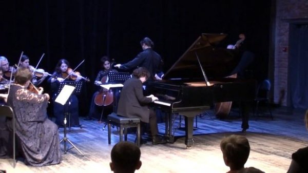 Л.Бетховен. Концерт для фортепиано с оркестром №2.  I часть