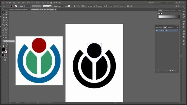 How to Trace or Convert JPG Image to Vector using Adobe Illustrator CC смотреть онлайн