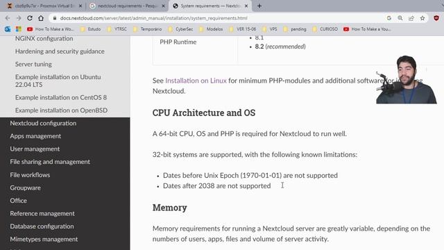 05 - Ninja Nextcloud - Pré-Requisitos de Instalação смотреть онлайн