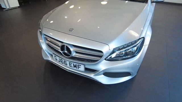 USED MERCEDES-BENZ C-CLASS 2.1 C220 D SPORT 4DR AUTO 170 BHP смотреть онлайн