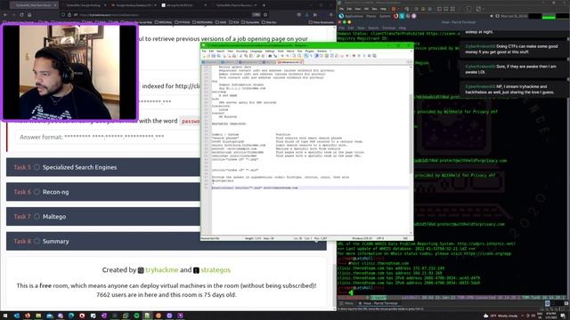 Red Team Recon - TryHackMe - Cyber Monday Chill Study Session смотреть онлайн