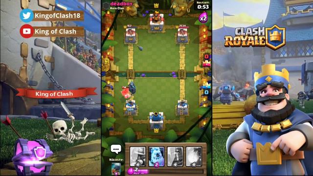 TOP 3 ARENA DECKS! | Arena 9-12 Decks | Clash Royale deutsch смотреть онлайн