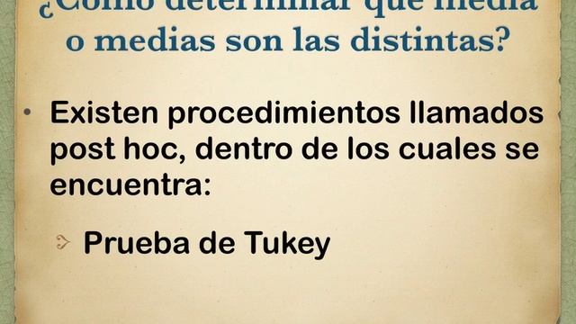 Prueba ANOVA смотреть онлайн