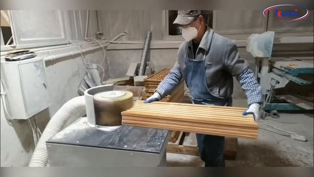 Щеточно-шлифовальный станок SV 150. Обработка заготовки на щеточно шлифовальном станке SV 150 смотреть онлайн