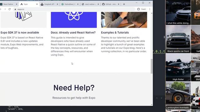 REACT NATIVE WALLPAPER APP TUTORIAL 2020 | PART 1 смотреть онлайн