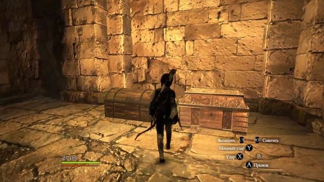 Dragon's Dogma Dark Arisen.#19.Место где я добываю оружие 2 ур. и,попытка украсть клыки у гарма. смотреть онлайн