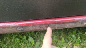 Пушечное сало антикоррозионная обработка Пороги через 10 лет Renault ДАСТЕР