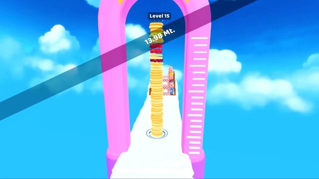 Pancake Run game!? All levels mobile gameplay walkthrough Android, iOS #05 смотреть онлайн