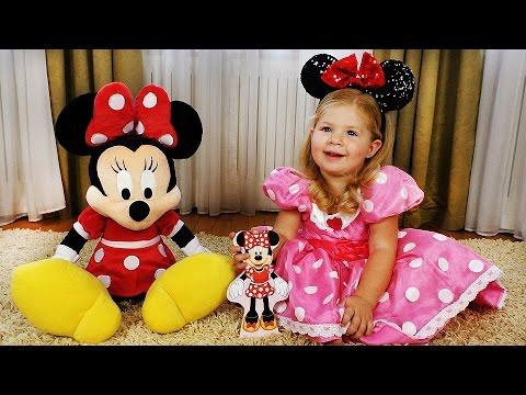 ✿ Минни Маус на Пикнике Minnie Mouse Mickey Toys Minnie's Bow Toons Клуб Микки Маусa Принцессы Минни