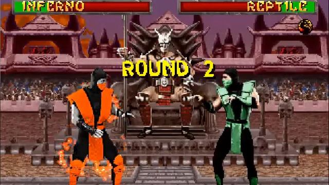 My Mortal Kombat Mugen Reptile vs Inferno смотреть онлайн