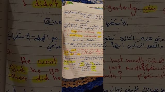 Unit5//lesson 7...past simple tense...زمن الماضي البسيط //للصف الخامس الابتدائي смотреть онлайн
