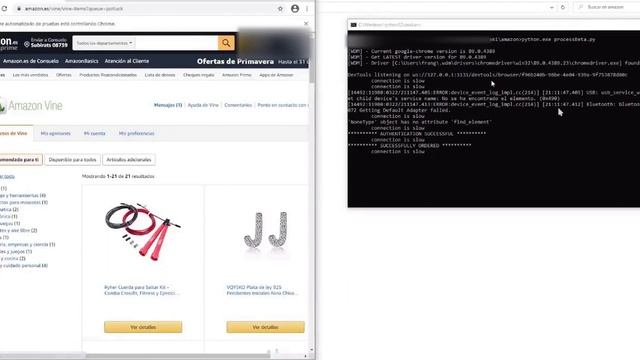 Amazon Automation using Python Selenium смотреть онлайн