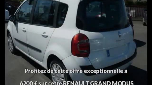 RENAULT GRAND MODUS Diesel occasion à 6200 € смотреть онлайн