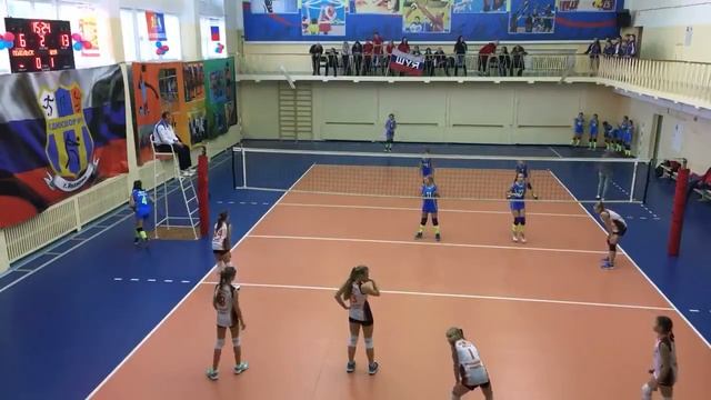 Детский волейбол. Девочки. Игра. Шуя - Подольск смотреть онлайн