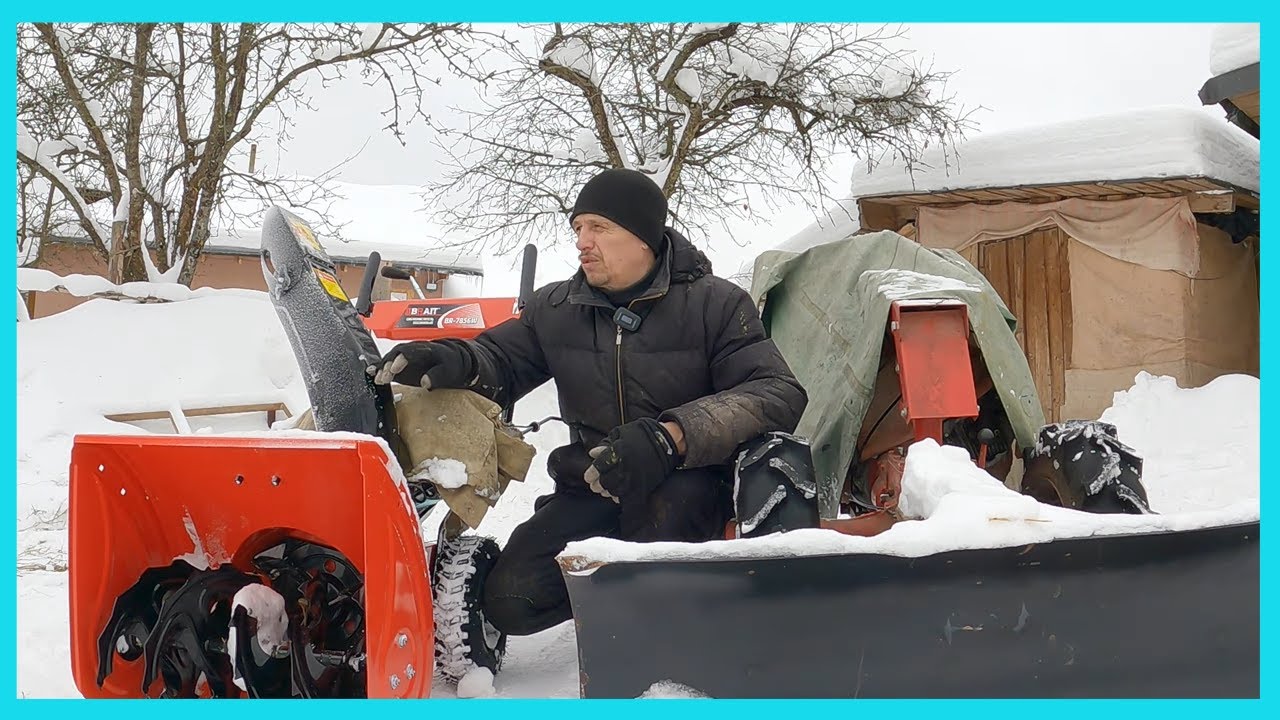 Уже ТРЕВОЖНО, снегопады не прекращаются! Техника ВЫРУЧАЕТ! Деревенские будни! смотреть онлайн