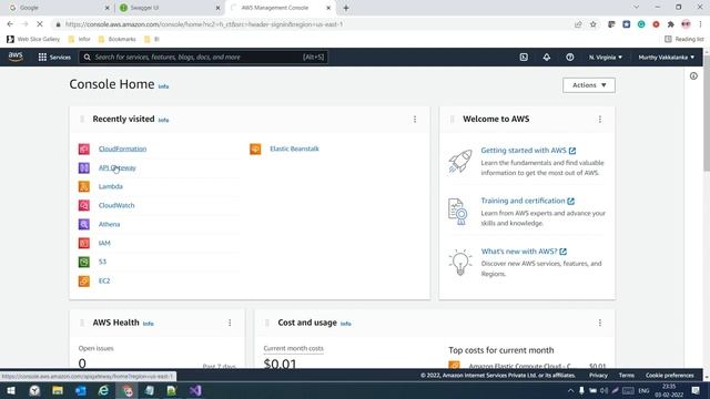 Deploying .Net Core Web API to AWS Lambda from Visual Studio смотреть онлайн