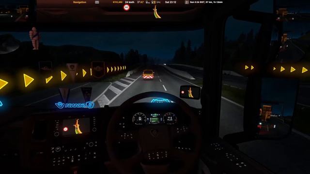 55T Oversize Load - Scania S720 - Special Transport Haul Truck Chassis - PXN V3II Vibration #03 смотреть онлайн