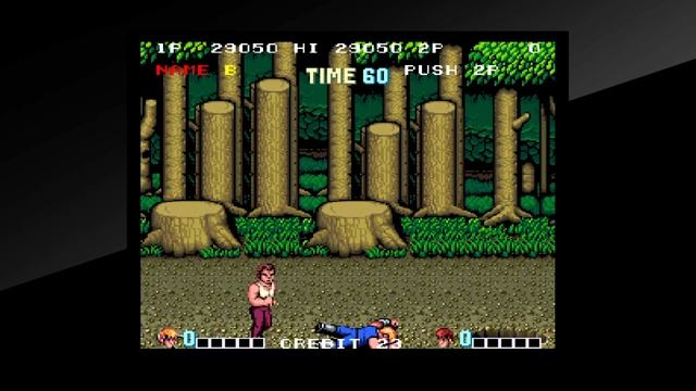 Arcade Archives DOUBLE DRAGON recod score trophy смотреть онлайн